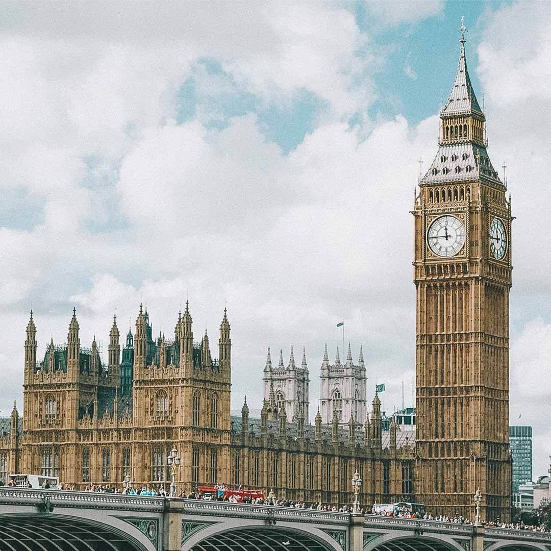 relógio Big Ben em londres