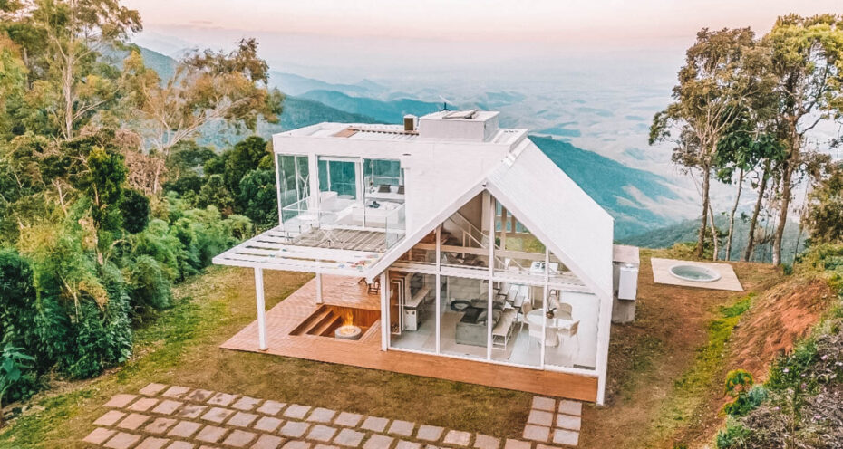 cabana com vista na serra da mantiqueira, cabana everest orbis